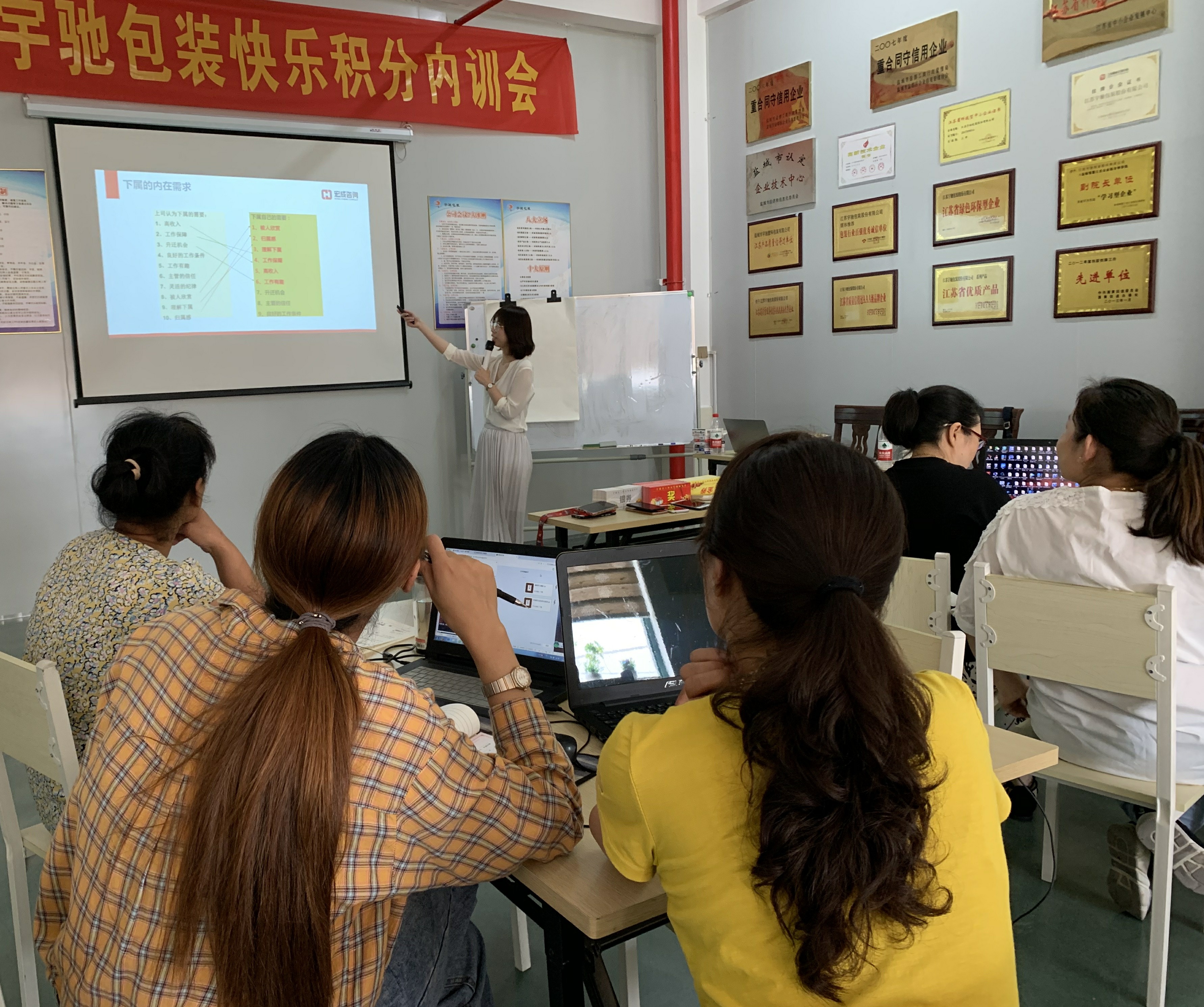 落地快訊｜宏成咨詢全優績效導師團隊，走進江蘇宇馳包裝?！